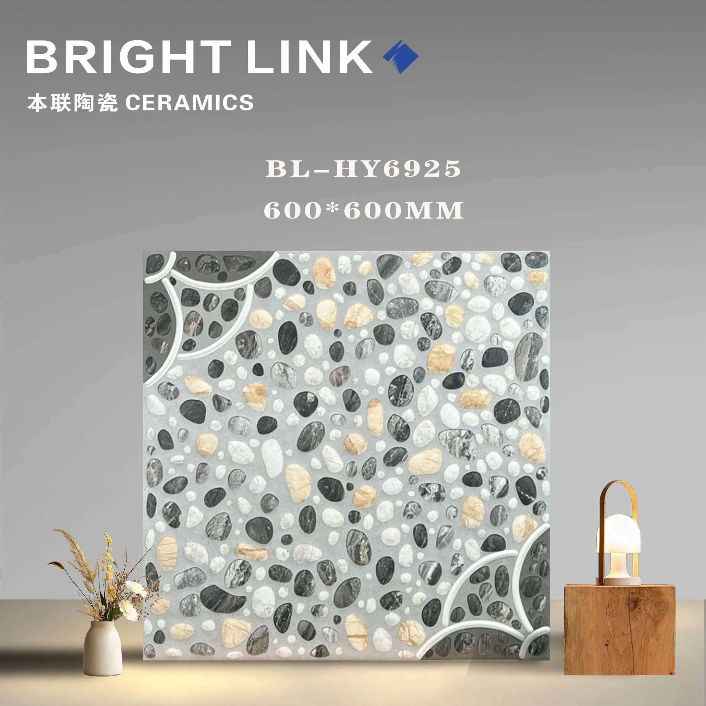 Плитка напольная 600x600 мм античная матовая, противоскользящая