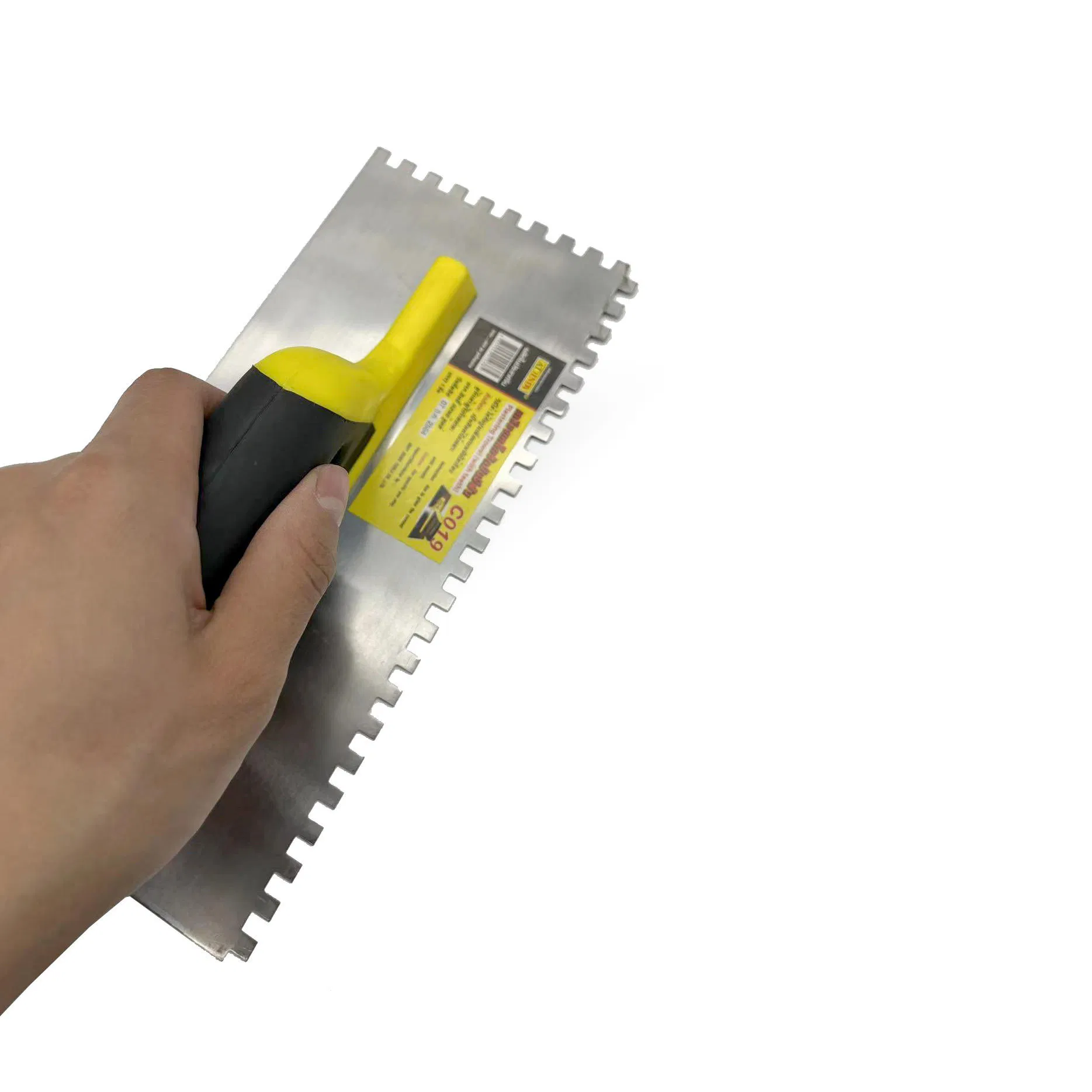 Modern Design Notch Trowel for Porcelain Tile Installation