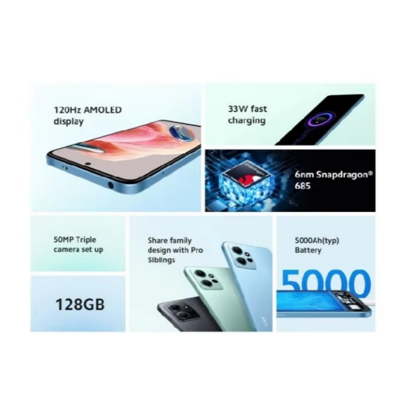 Mobile Phone Second-Hand Phone 2023 Original Mobile Phone Unlocked Brand 99 New Telephone for Note 12