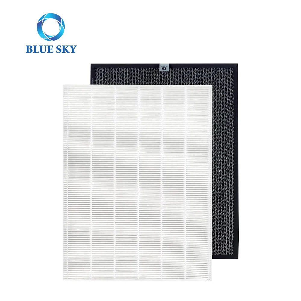 Activated Carbon Filter and H12 HEPA Purifier Filter X Set Replacement for Winix Zero Tower Xq Air Purifier 1712-0089-01-0101-02