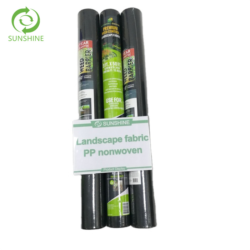 Non Woven Weed Control Fabric Mulch Mat Landscape Garden Fabric