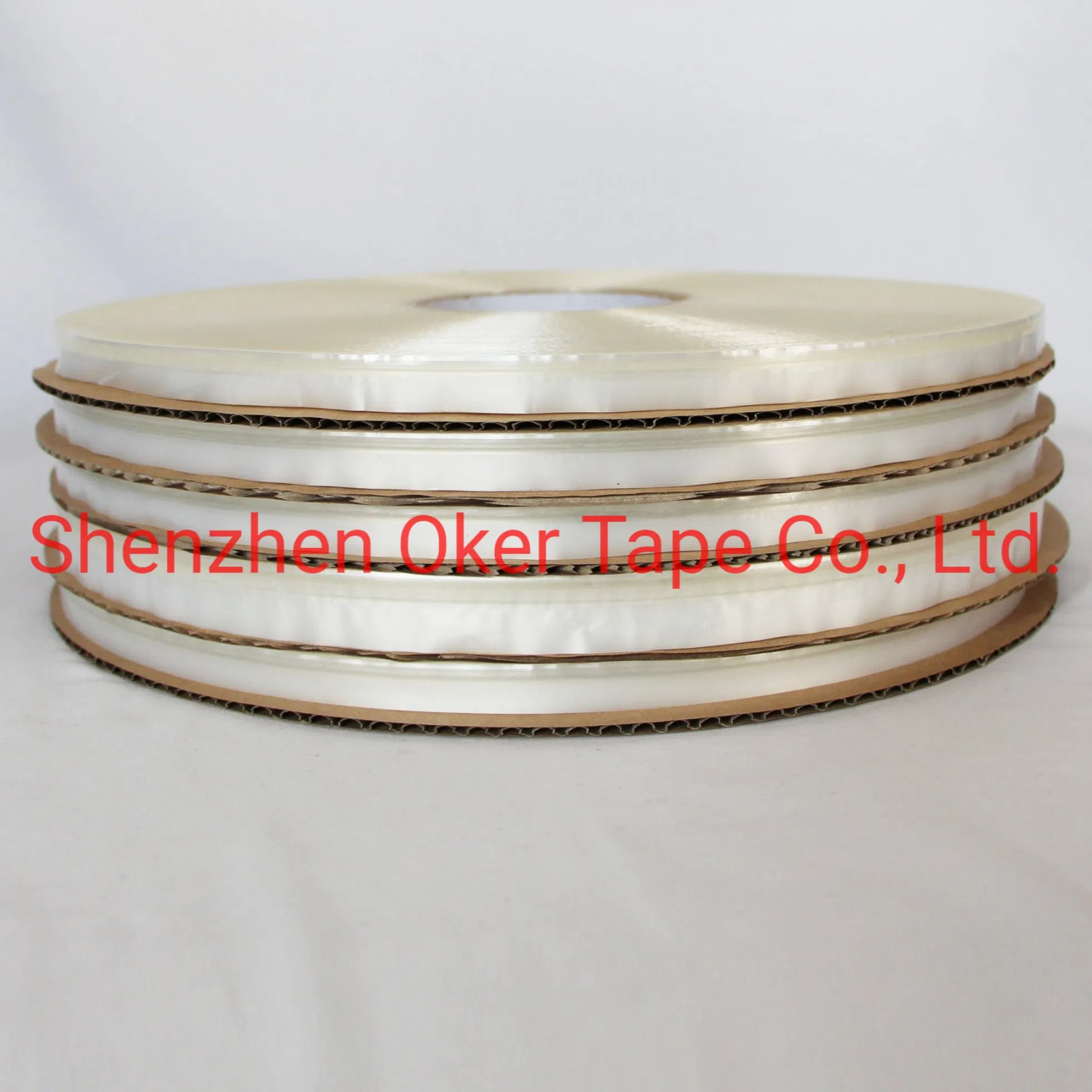 12/4/6mm HDPE Double Sided Tape for BOPP Bag, Self-Adhesive Tape, Bag Sealing Tape (LP-A120)