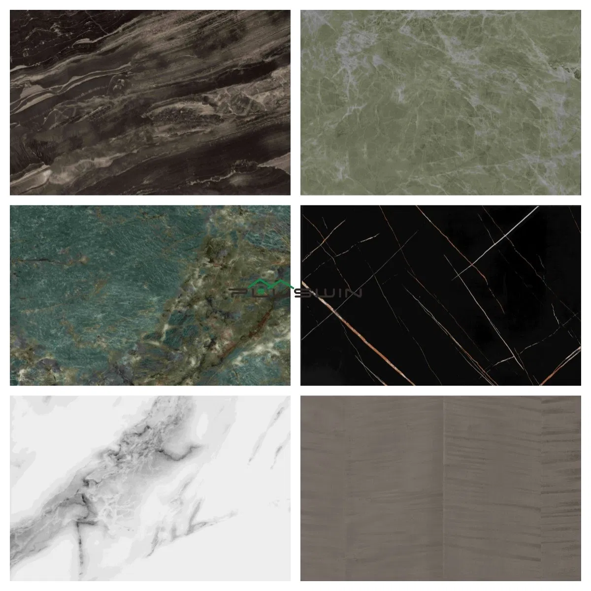 Premium Laminated PVC Wall Panel with Glossy Marble Finish