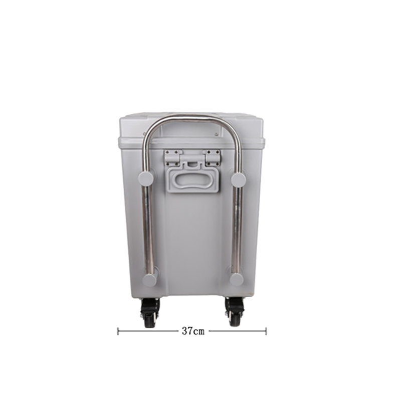 CB-500T Widely Used  47.5*33*43cm White Portable Plastic Bank Use Safe Money Box