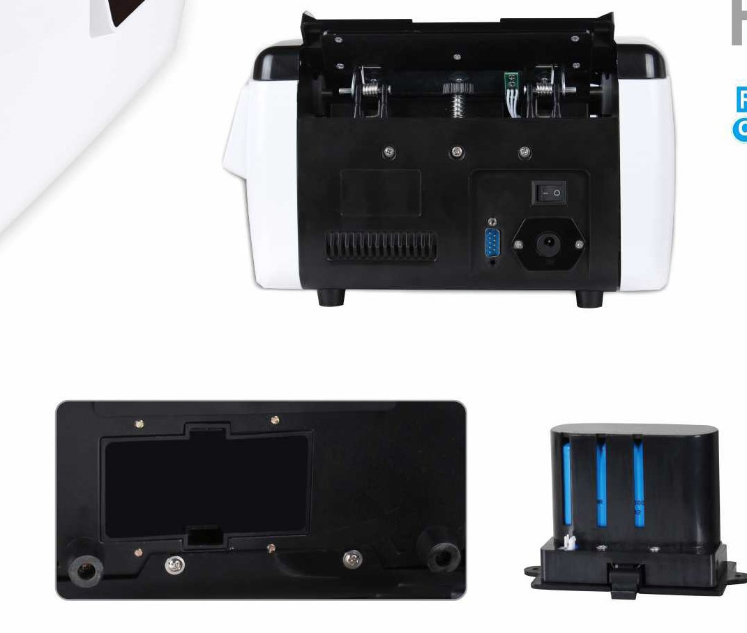 Al-7200 Easy and Portable to Operate Cash Counting Machine Bill Counter Machine