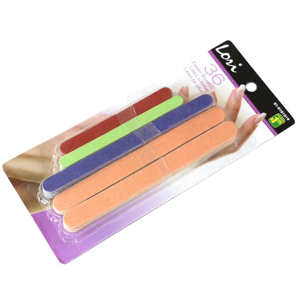 Sanding Emery Boards Disposable Logo Printed Nail File Set
