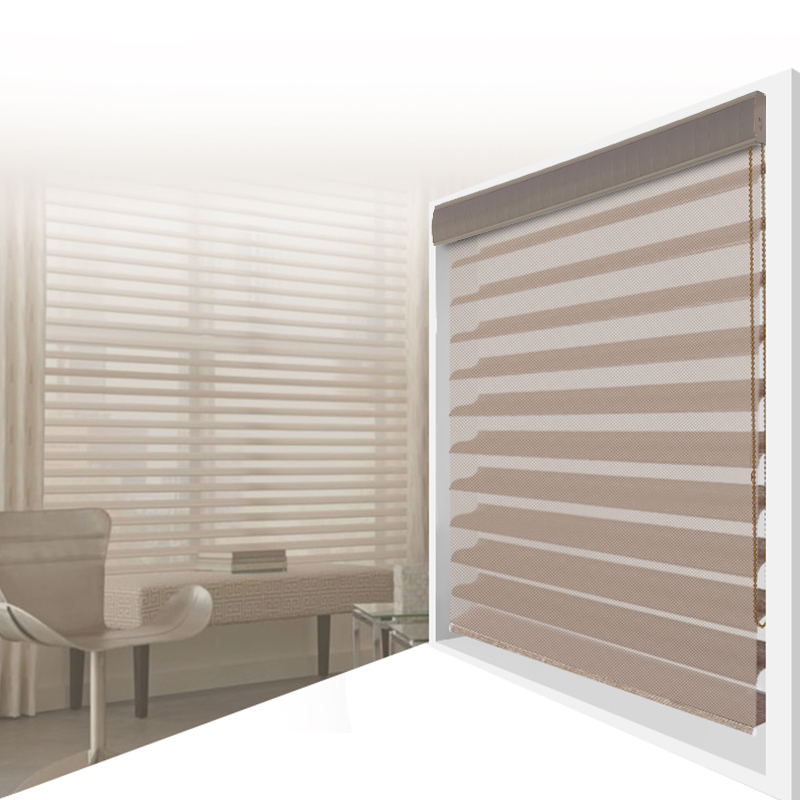 Tripe Light Adjust Shades Shangri-La Windows Blinds