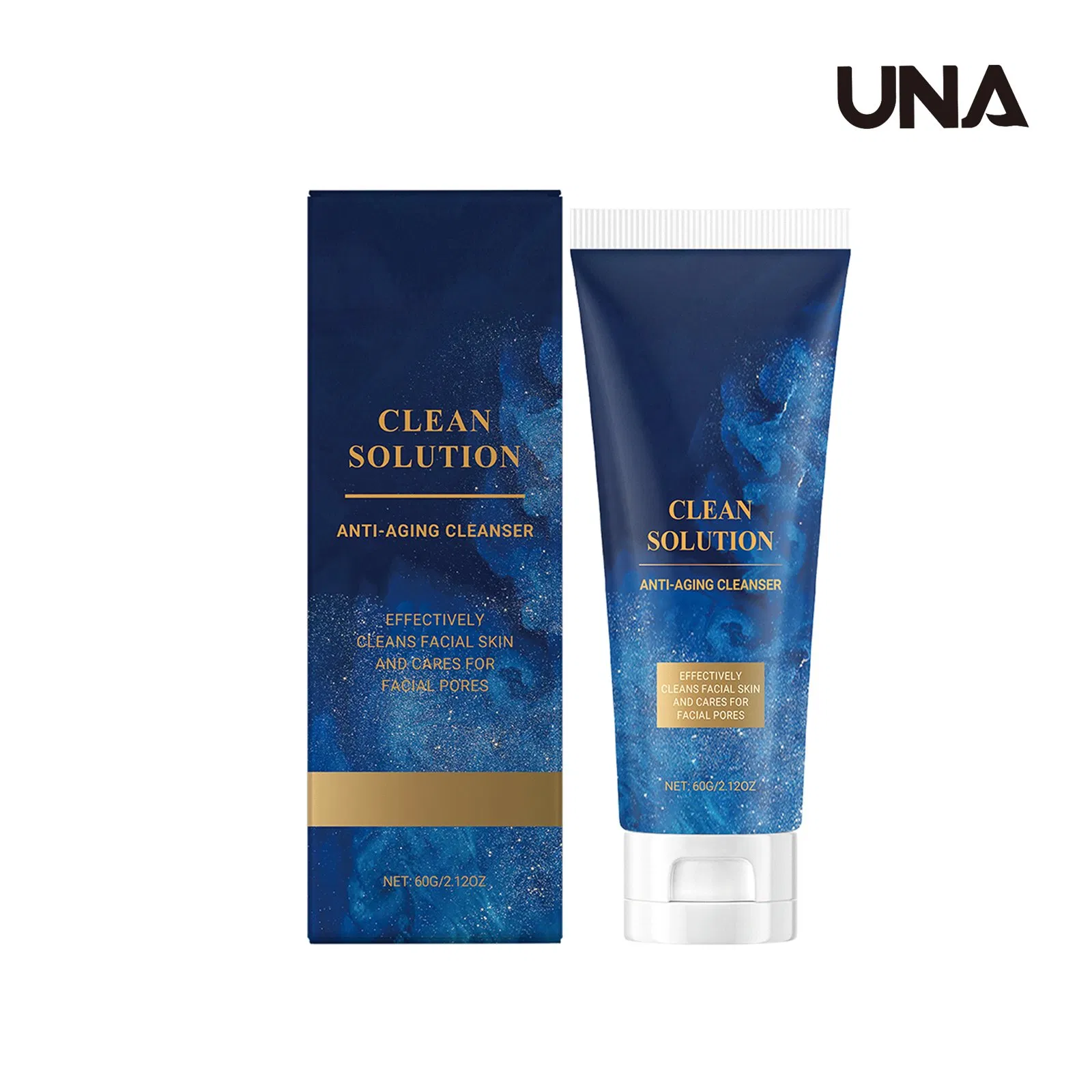 Moisturizing Facial Cleanser - Cleanses Facial Oil, Improves Dryness, Non-Tightening, Delicate and Smooth