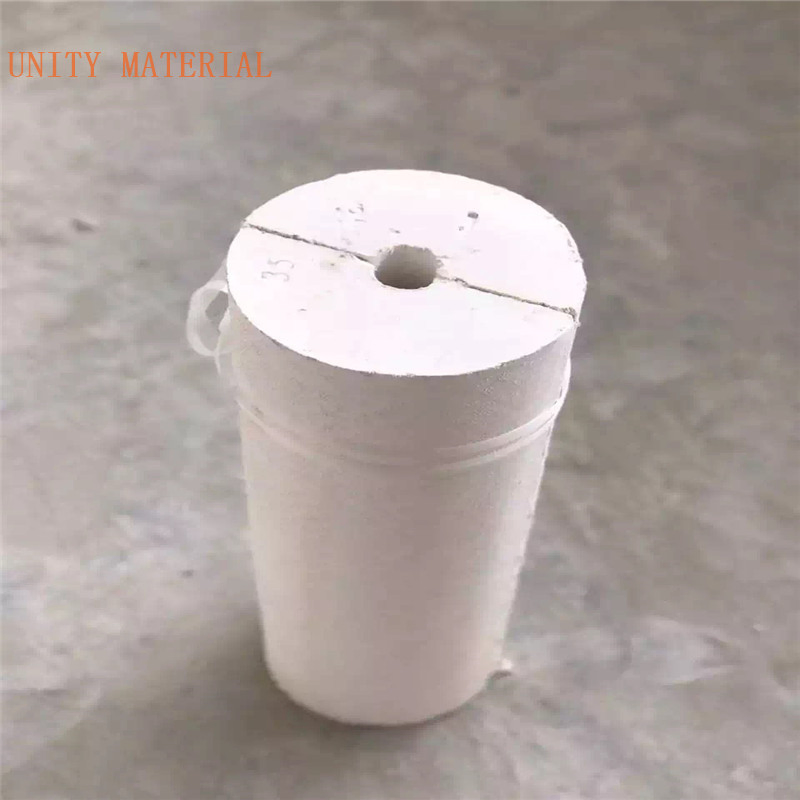 Thermal Insulation Calcium Silicate Covering Block for Hot Pipe Lines Stainless Steel Cladding Sections