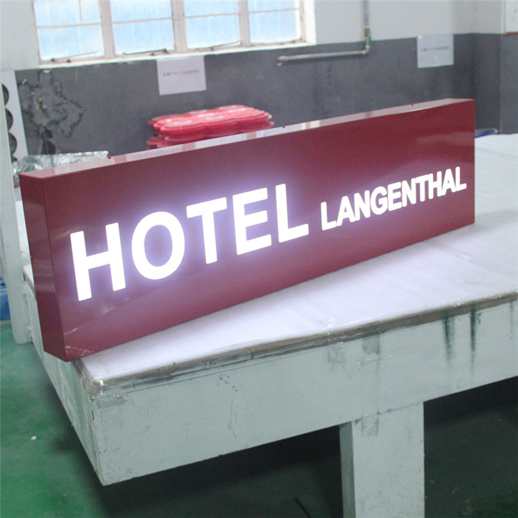 Outdoor Customized LED Acrylic Stainless Steel Billboard for Advertising