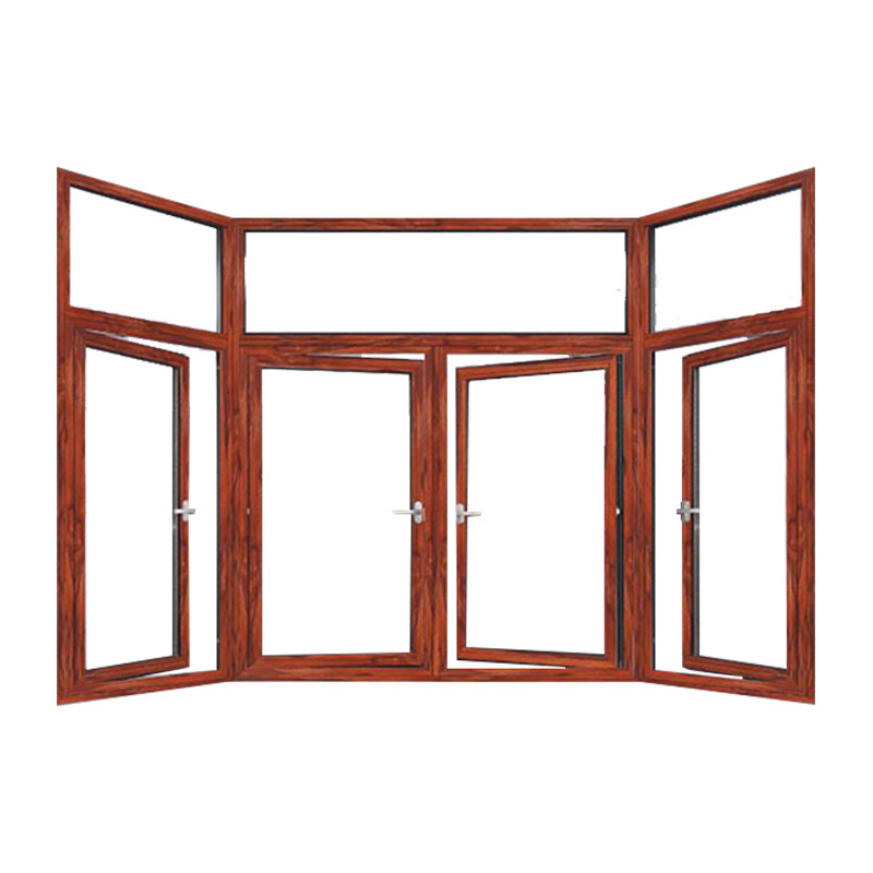 Hot Sale Modern Design Aluminium Window Wooden Windows Customized