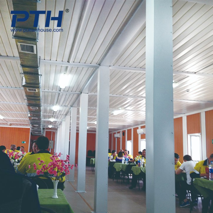 Low Cost Prefabricated Container House for Living House/Dorm/Hotel/Kitchen