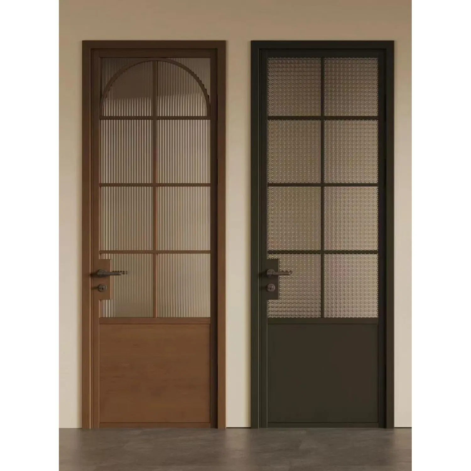 Factory Solid Wood Door Paint Oak Veneer Custom Size Soundproof Door Interior Door Interior Bedroom Door Wooden Door Paint Solid Wood Veneer Door