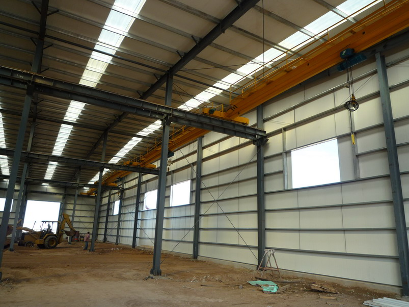 Prefabricated Steel Metallic Framed Building Construction Projects Management