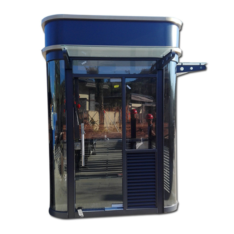 Custom Designed Cheap Outdoor Mobile Steel Structure Toll Guard Booth