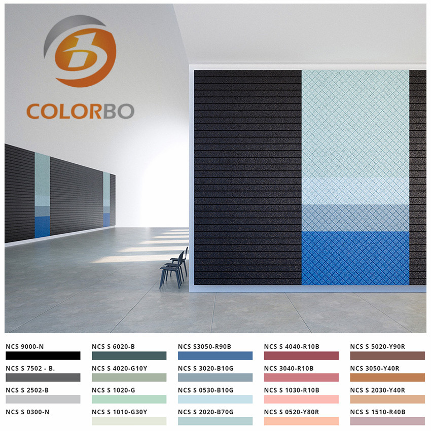 Eco-Friendly Core Material Wood Wool Acoustic Panel