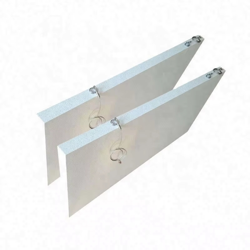 Modern Decorative High Nrc Fiberglass Wool Ceiling Suspended Sound-Absorbing Acoustic Baffles