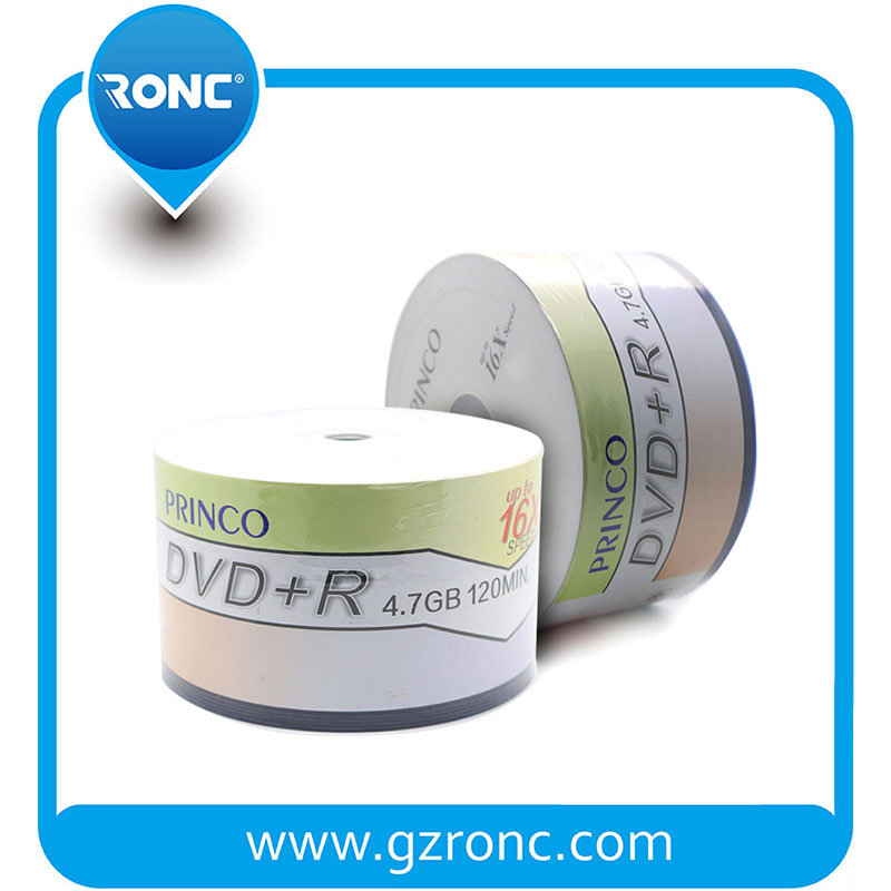 DVD-R 4.7GB чистые, с печатью логотипа OEM