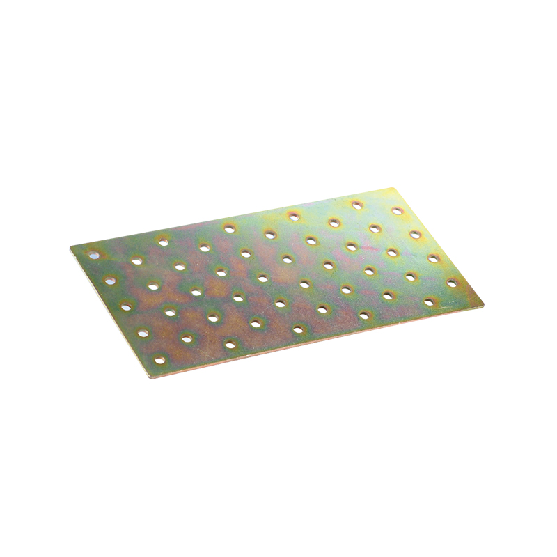 Перфорированная пластина для соединения дерева, оцинкованная
