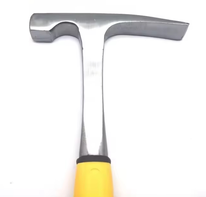 Field Geological Exploration Tool Pointed Flat Head One-Piece Hammer