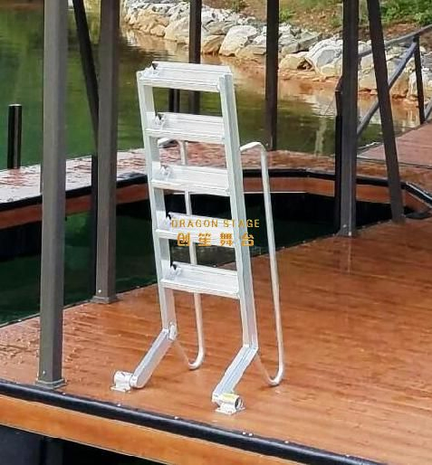 Wholesale Price 5 Meter Marine Boat Aluminium Step Ladder