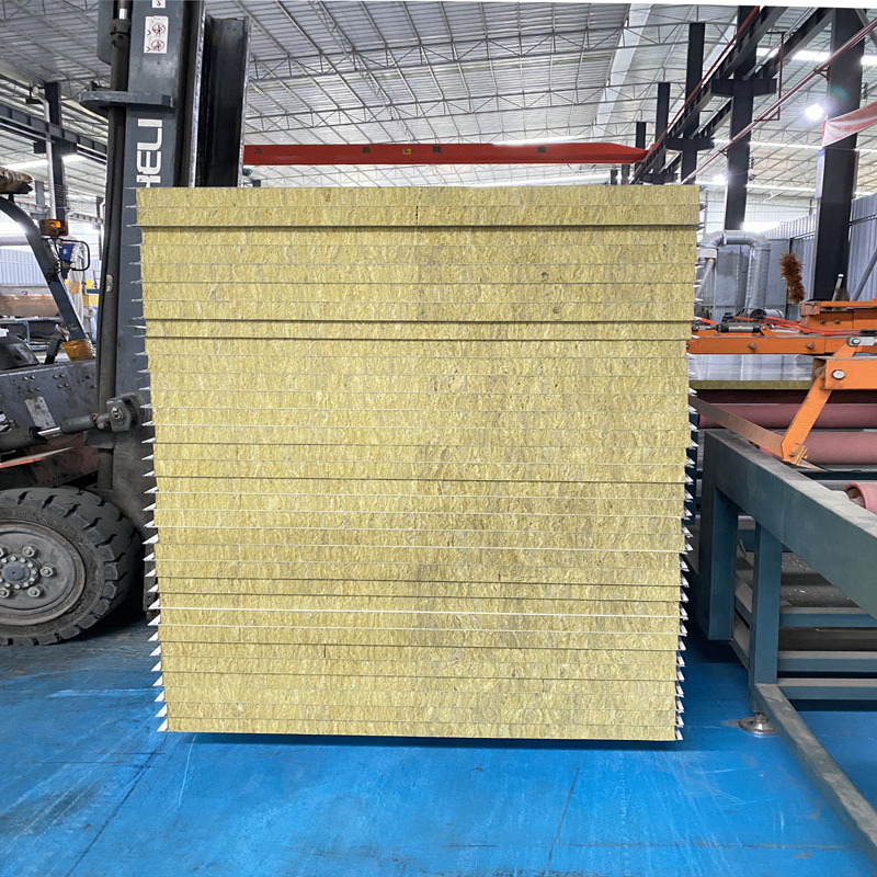 High Quality Thermal Insulation Fireproof EPS PU PIR Rock Wool Sandwich Panel