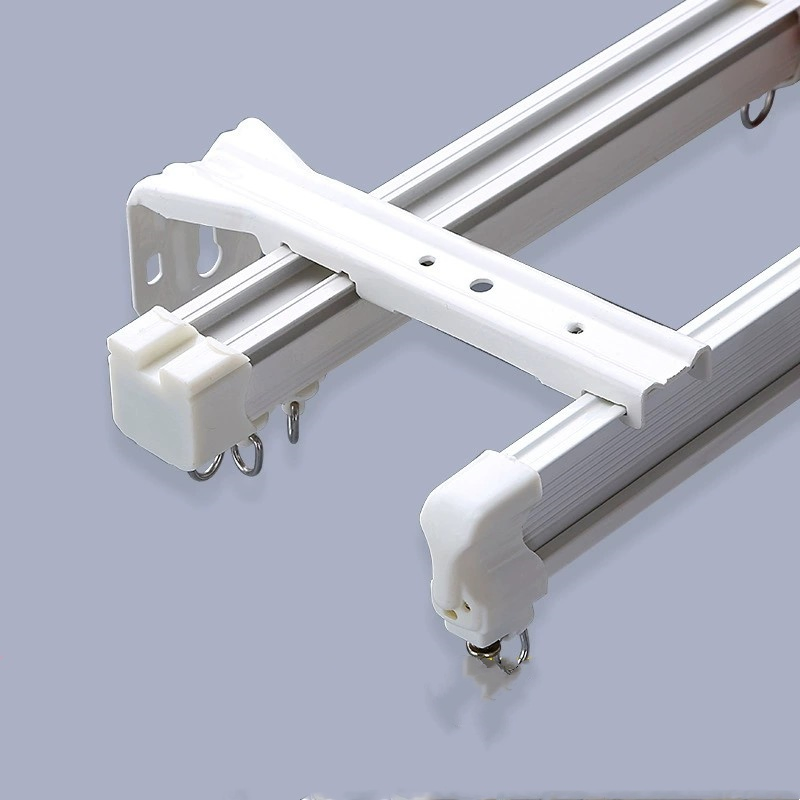 Curtain Rail Mounting Code Top Side Three Yard Square Bent Clamp Bracket Fixing