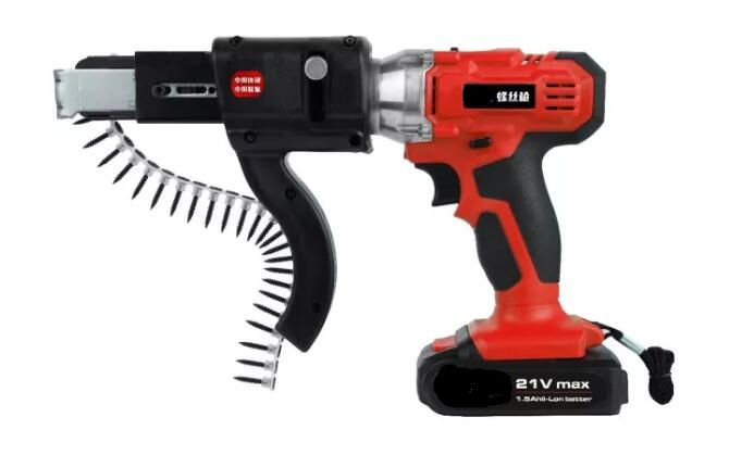 Plastic Lithium Electricity Tool Tiger Spike Roller Drywall Screw Nail