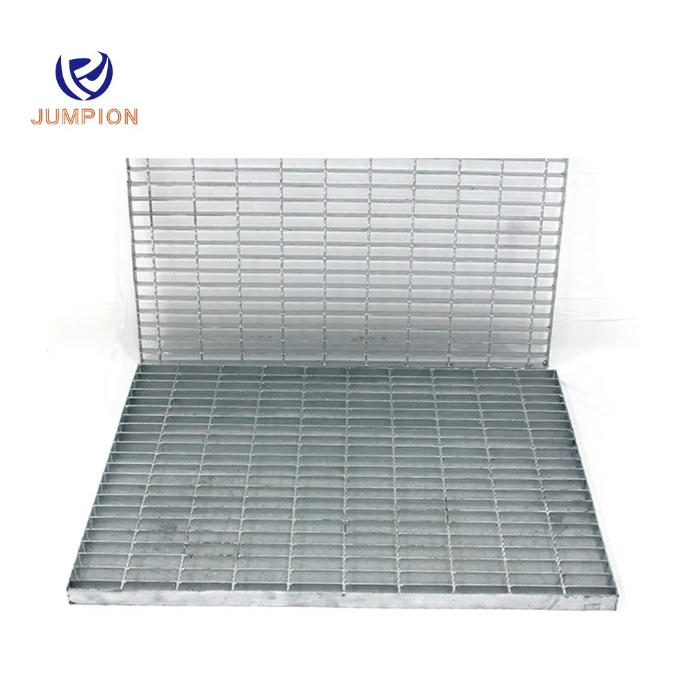 Heavy-Duty Serrated Hot DIP Galvanized Steel Grating Metal Building Steel Structure Fabrication