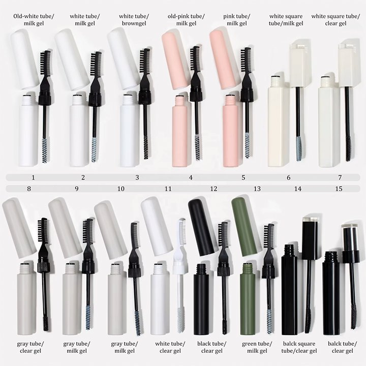 Organic Makeup Thick Eyebrow Setting Styling Enhancers Gel Eyebrow Fixing Gel Private Label