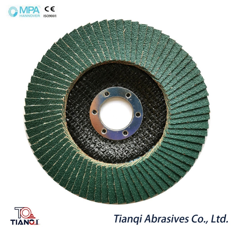 Custom Abrasive Material Variety High Efficiency and Practical 125X22 40# Flap Disc Quality Assurance