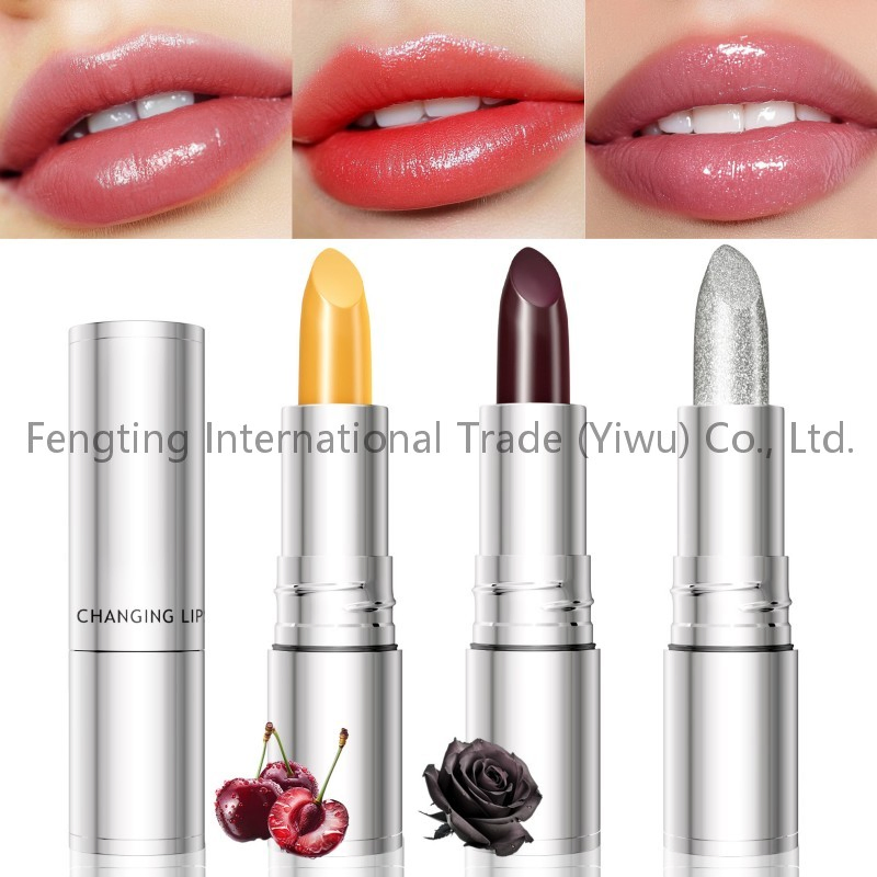 Clear Crystal Color pH Lip Balm Long Lasting Moisturizing Color Changing Rich in Vitamin E Waterproof Lipstick
