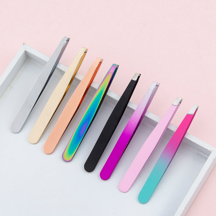 Hot Selling Eyelash Tweezers Packaging Storage Box Private Label Eyelash Tweezers with Packaging Tube