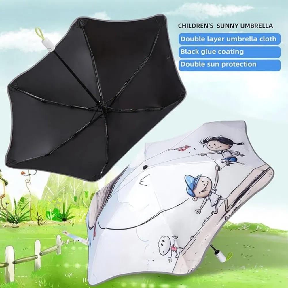 Детское автоскладное зонтик с UV-защитой