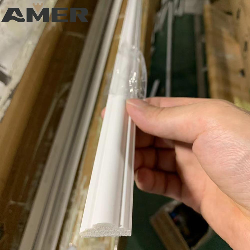 Molding Polystyrene Material Mouldings PS Skirting for Indoor Decoration
