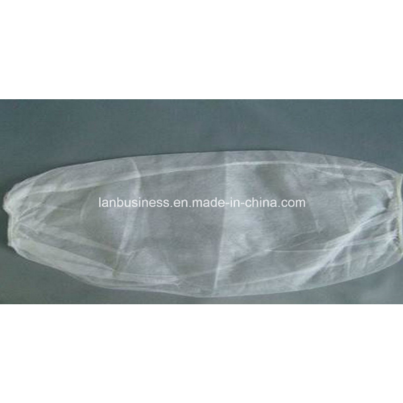 Disposable White PE Sleeve Cover