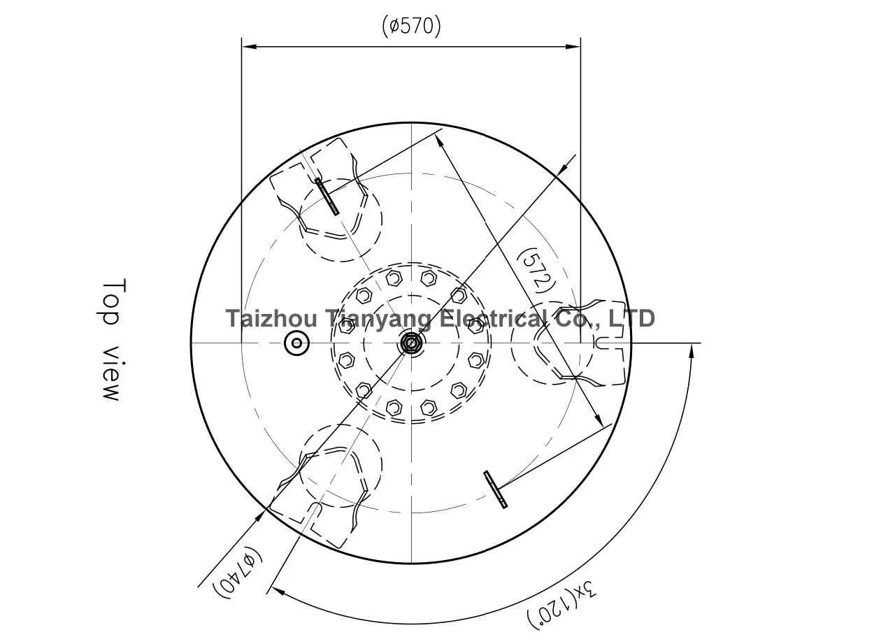 600 Liter Vertical Replaceable Bladder Membrane Expansion Vessels for Floor Heating Systems