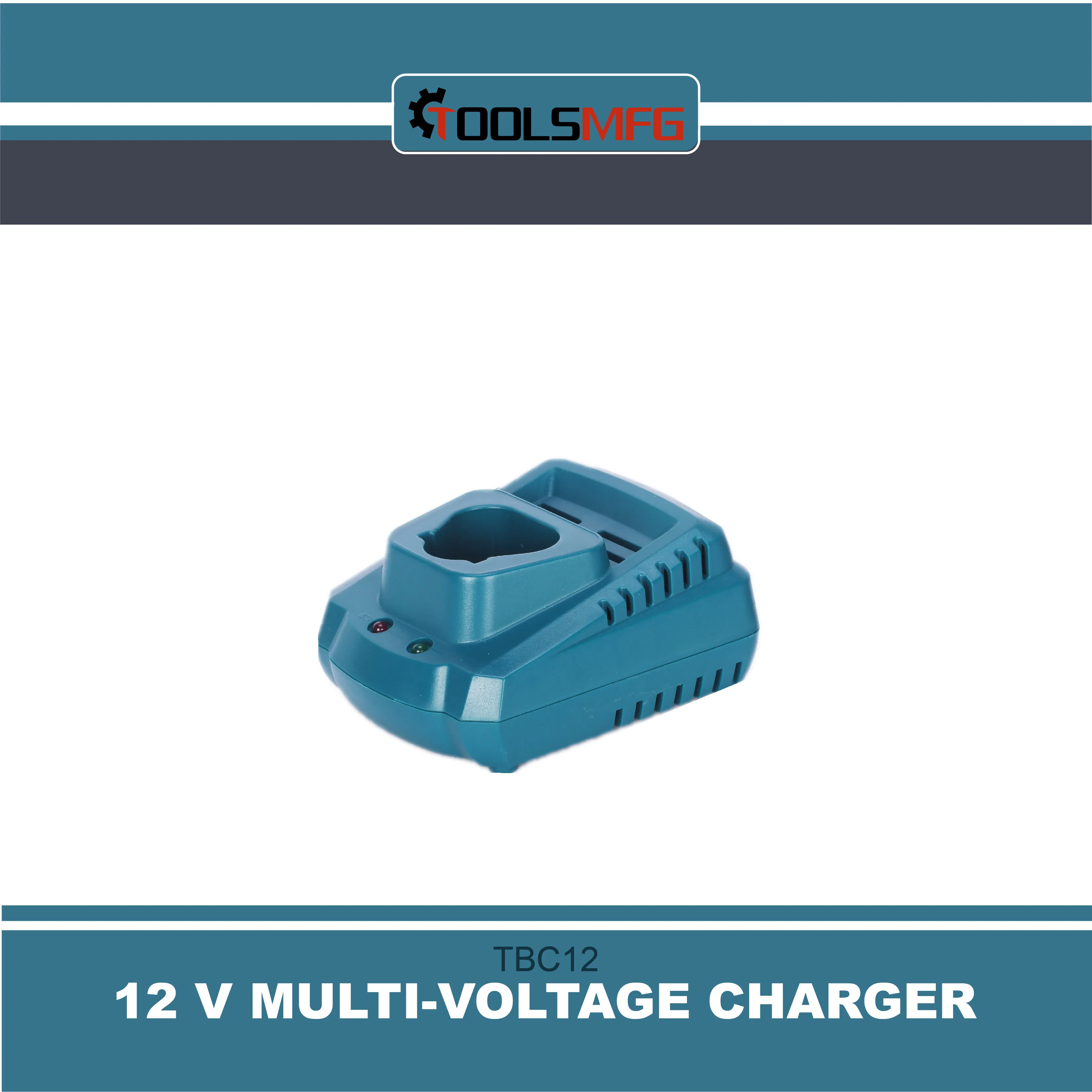 Toolsmfg 12 V Multi-Voltage Charger Factory