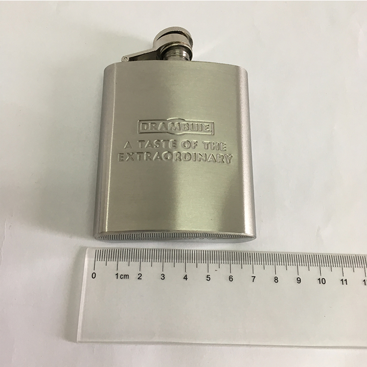 6oz 7oz 8oz Mini Creative Gift Alcohol 304 Stainless Steel Whisky Liquor Leather Hip Flask for Heavy Water Russian Doll
