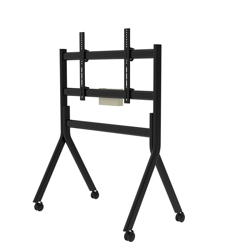 Mobile Presentation Cart with Locking Wheels & Wide Base