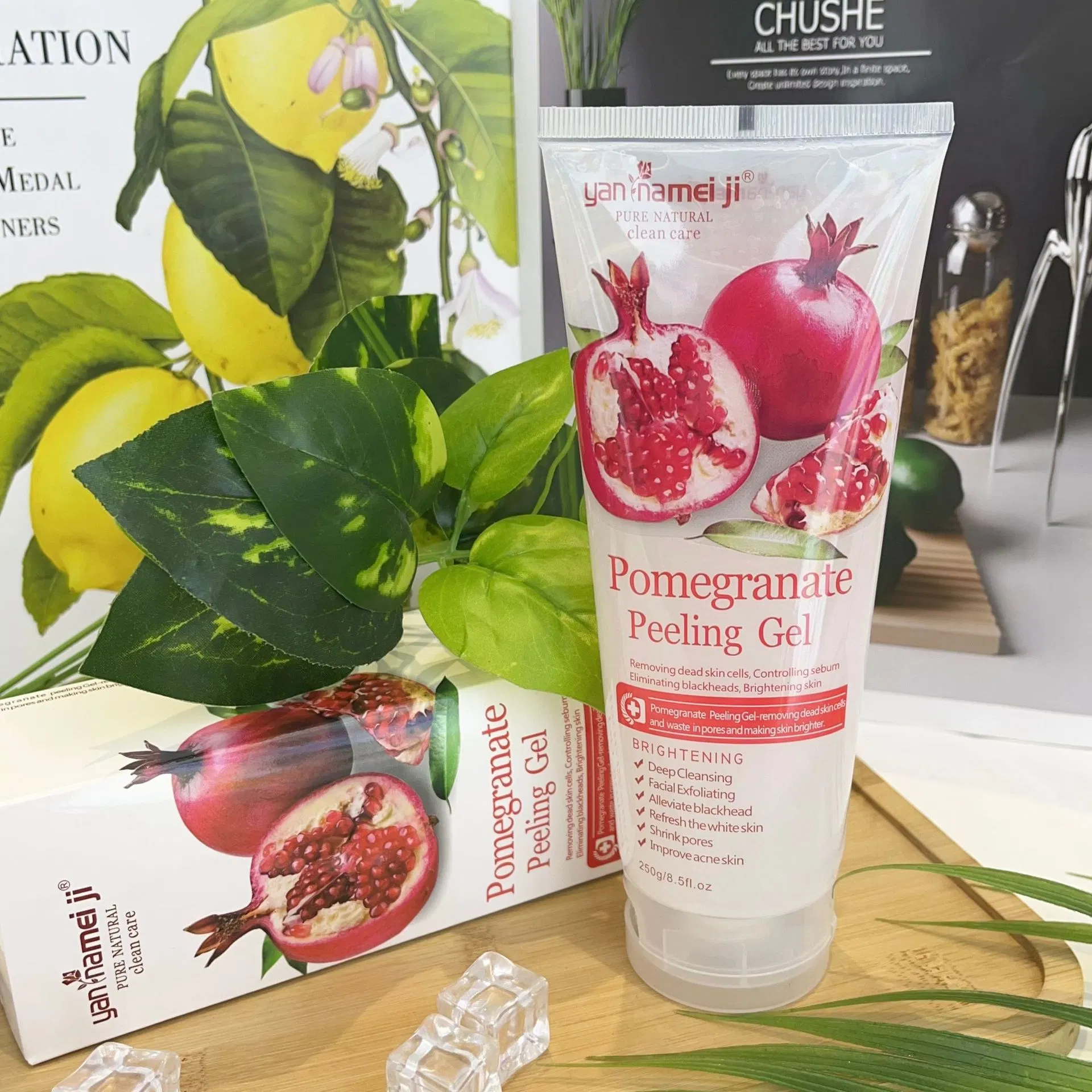 Skin Care Peeling Gel with Moisturizing and Exfoliating Properties Dead Skin Removal Cleanser