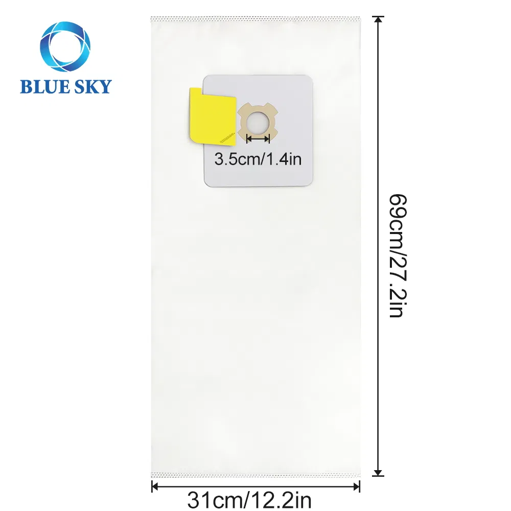 Hpb2h Hpb2hpk High Efficiency Vacuum Cleaner Filter Bag for Astrovac, for Central Vacuum Systems Vacumaid Vacuum H1p, P70, Sr36, Sr38, Sr52h Dust Bag