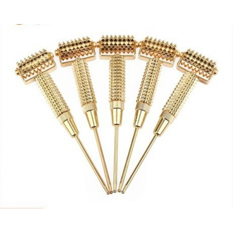 Factory Price Multi-Functional Ear Point Massage Acupuncture Probe with Roller
