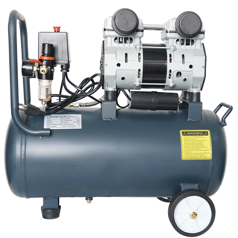 Поршневой безмасляный воздушный компрессор Luogesen 24л, 1390Вт