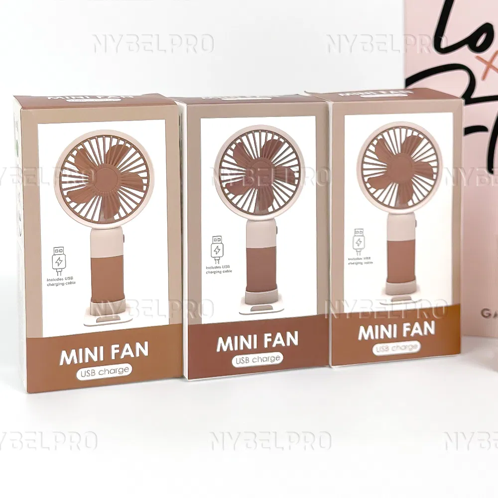 Портативный мини-вентилятор складной с зарядкой