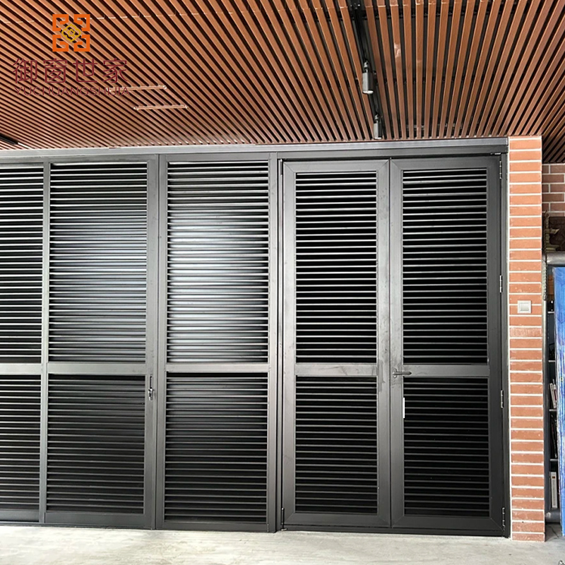 High Quality Aluminium Building Sunshade Window Louver Frame Door