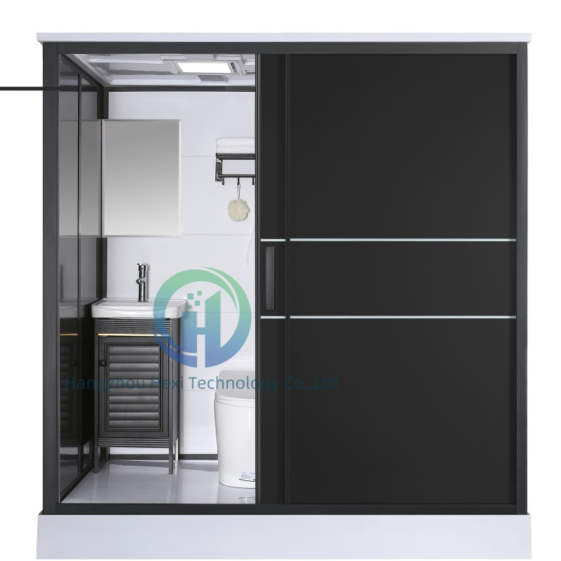 Compact Prefab House Toilet with Advanced Sanitary Features