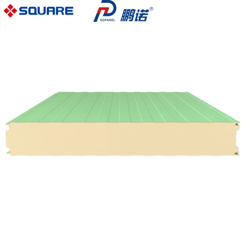 Square Insulated Panels Fire Resistant FM Approvals Cold Room PIR Sandwich Panels
