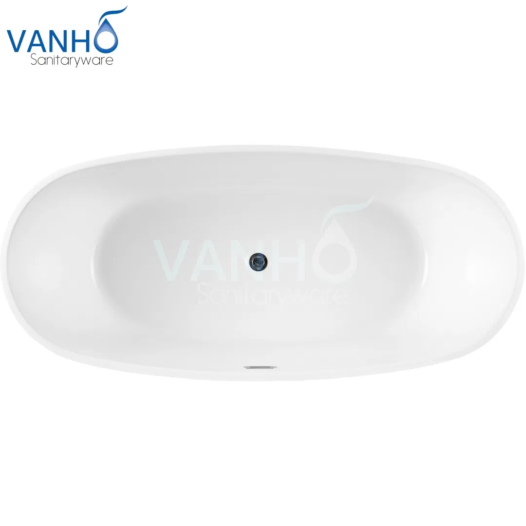Акриловая ванна Vanho AT-203, отдельностоящая, белая