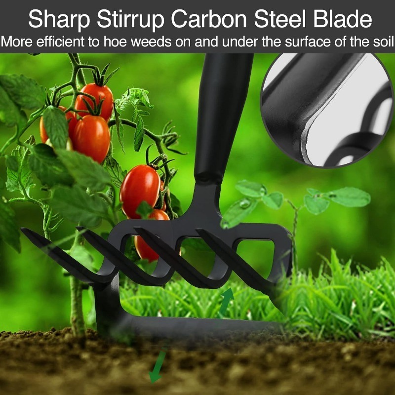 Inexpensive Stainless Steel Wear-Resistant Rust Prevention Convenient Sustainable Garden Rake